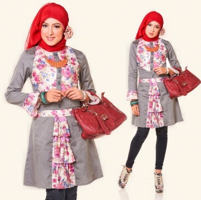  Baju Atasan Muslim Model Baju Atasan Wanita Branded 